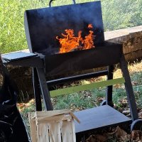 Le barbecue chauffe
