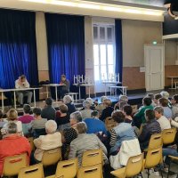 début de conférence