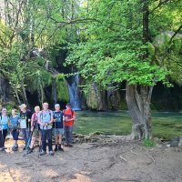 Groupe aux cascades