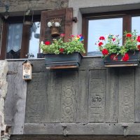 Balcon décoré