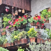 Balcon décoré